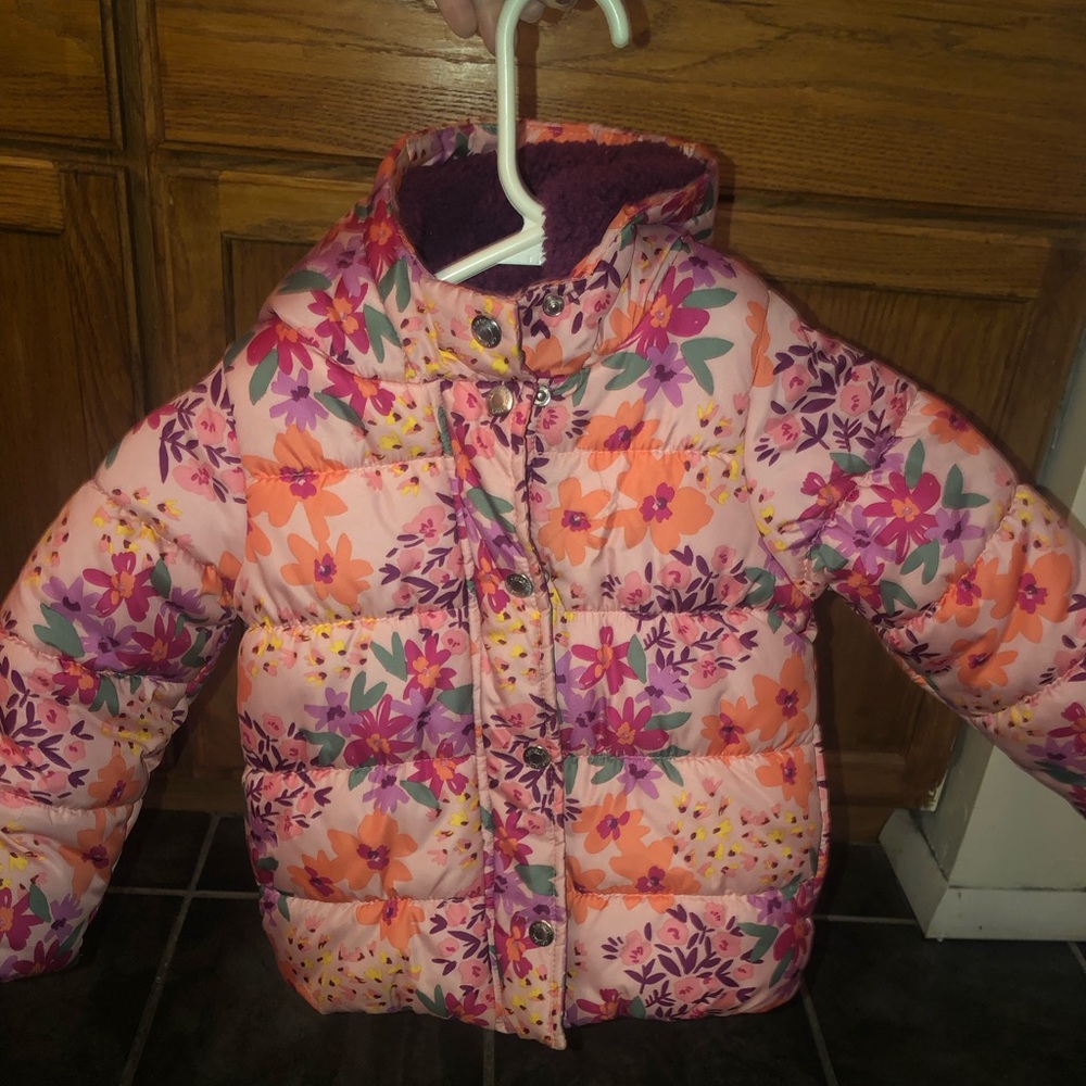 3T Toddler Girls Puffer Jacket (Carter’s)